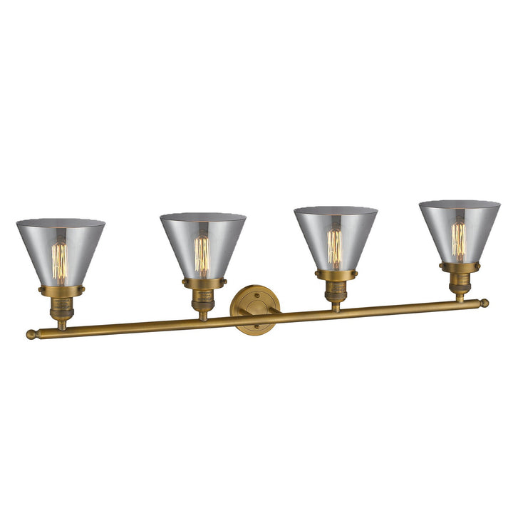 Innovations Franklin Restoration 215-BB-G43-LED Bath Vanity Light 44 in. wide - Brushed Brass