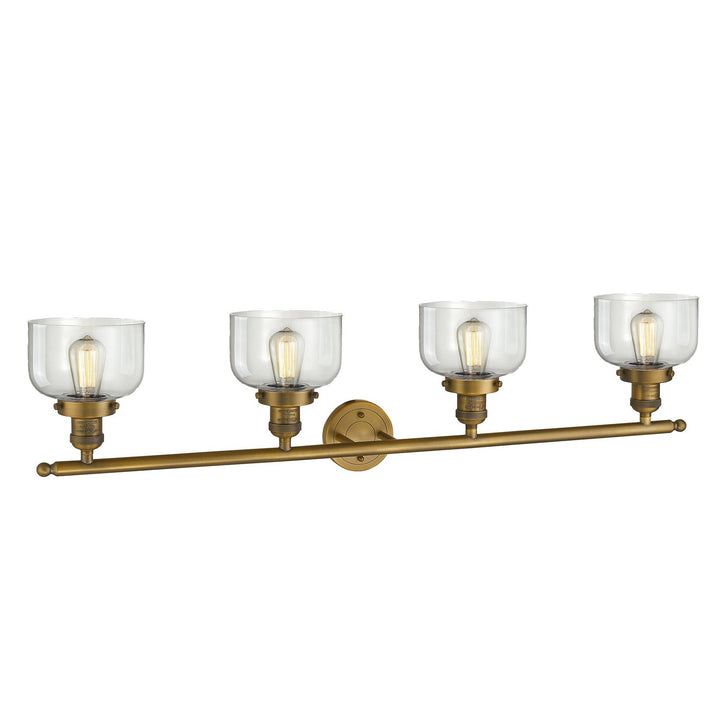 Innovations Franklin Restoration 215-BB-G72-LED Bath Vanity Light 44 in. wide - Brushed Brass