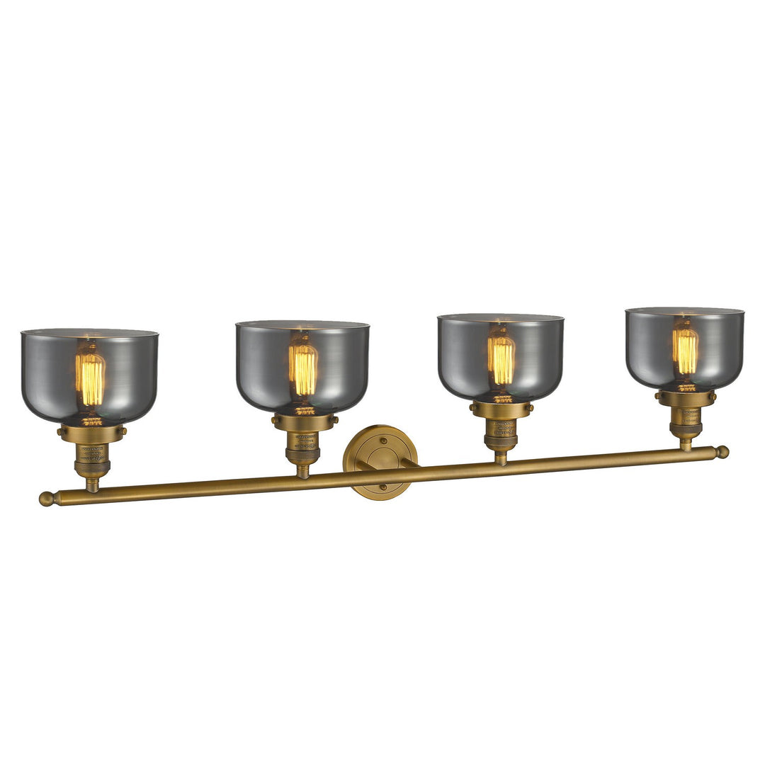 Innovations Franklin Restoration 215-BB-G73-LED Bath Vanity Light 44 in. wide - Brushed Brass