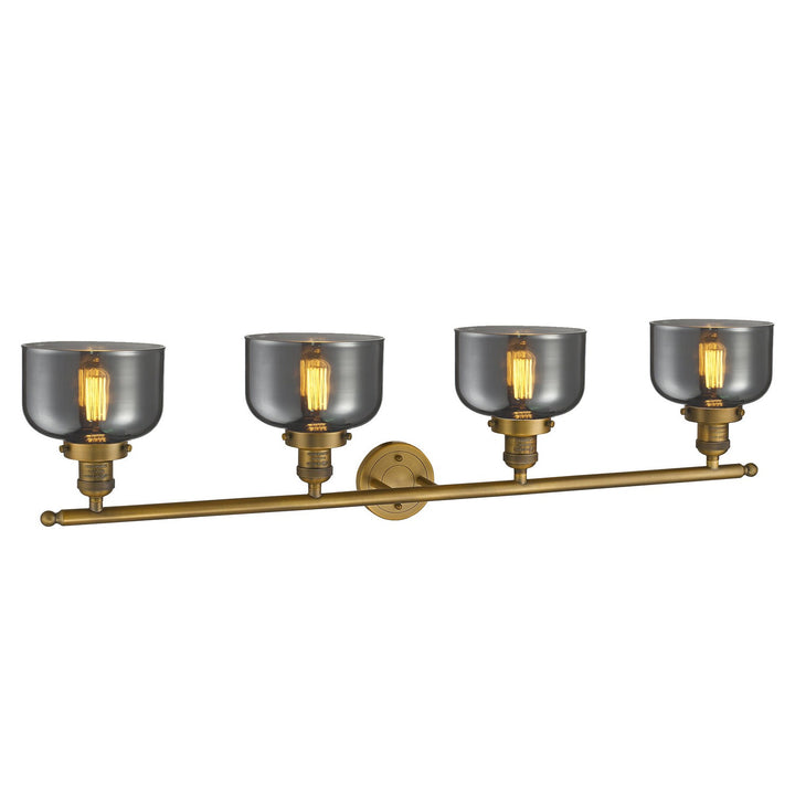 Innovations Franklin Restoration 215-BB-G73-LED Bath Vanity Light 44 in. wide - Brushed Brass