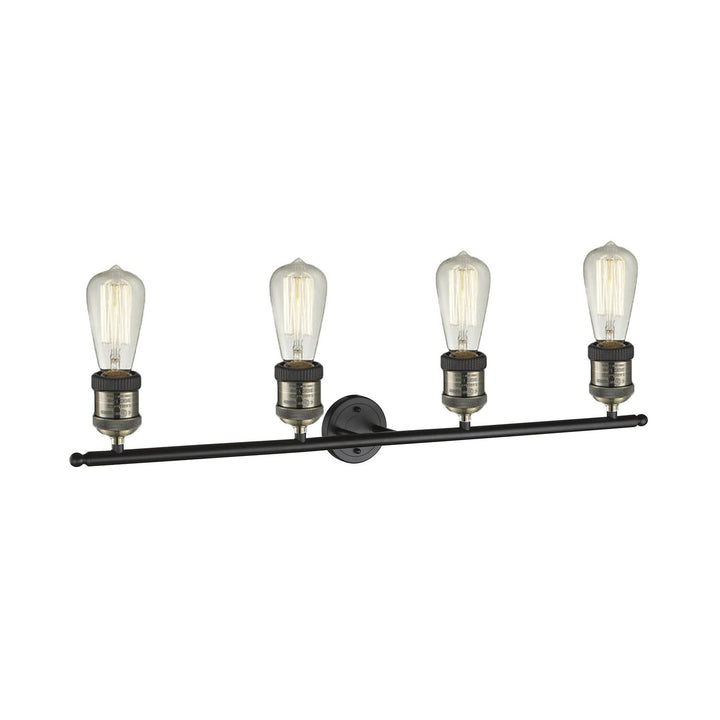 Innovations Franklin Restoration 215NH-BAB Bath Vanity Light 42 in. wide - Black Antique Brass