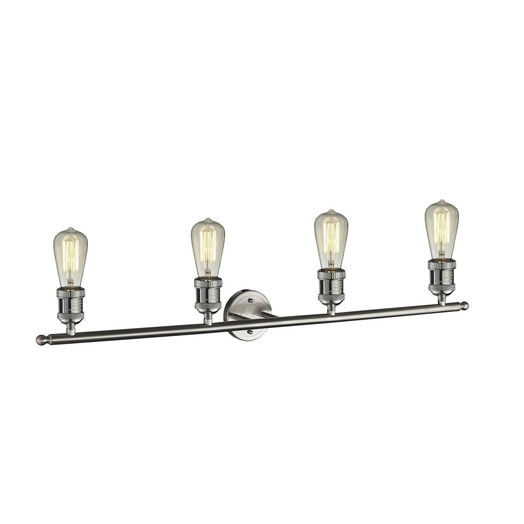 Innovations Franklin Restoration 215NH-SN Bath Vanity Light 42 in. wide - Brushed Satin Nickel