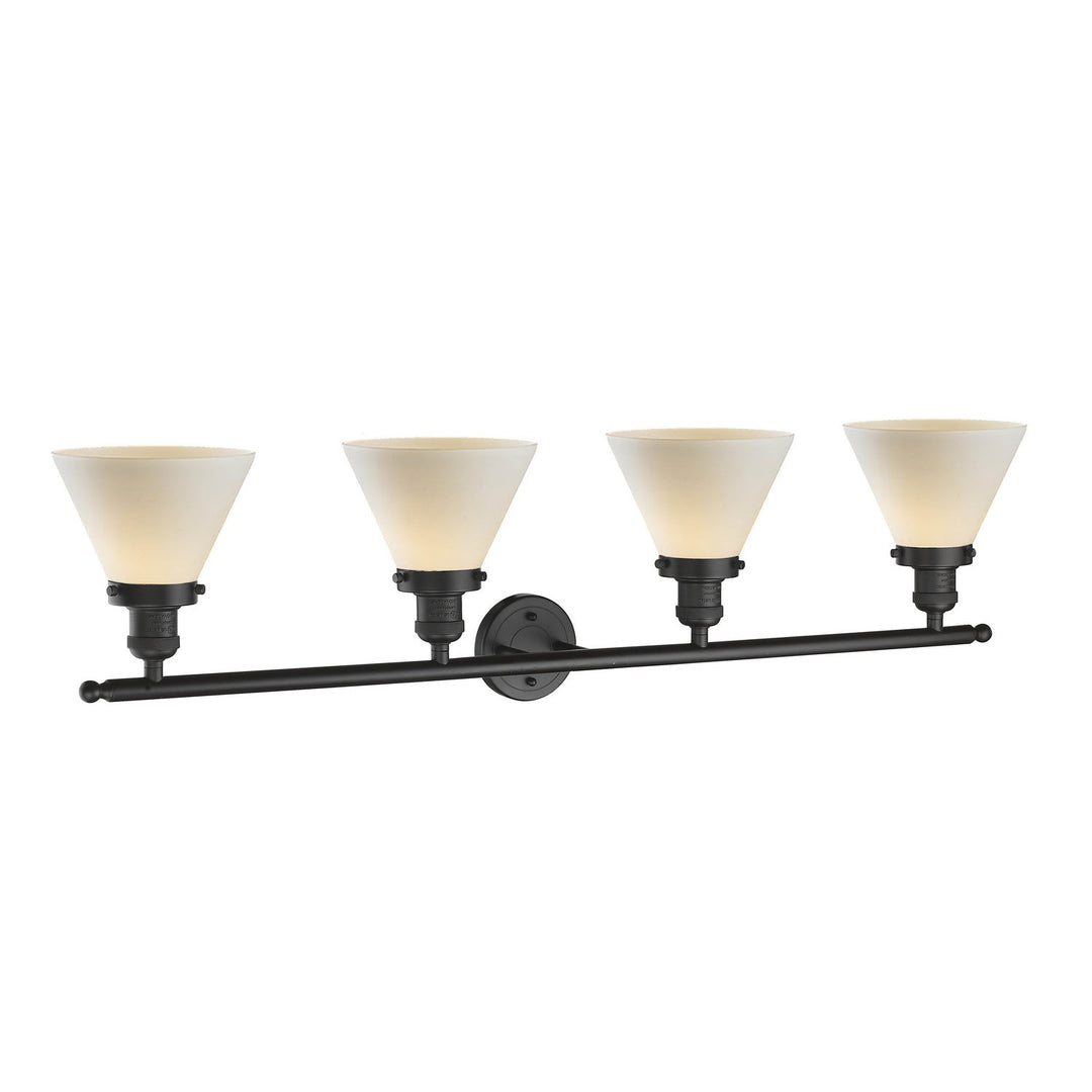 Innovations Franklin Restoration 215-OB-G41-LED Bath Vanity Light 44 in. wide - Oil Rubbed Bronze