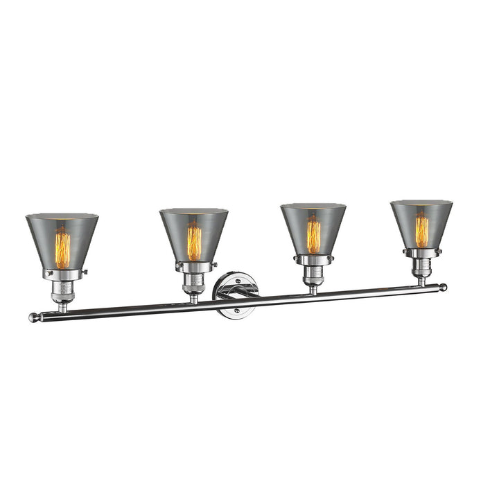 Innovations Franklin Restoration 215-PC-G63-LED Bath Vanity Light 43 in. wide - Polished Chrome