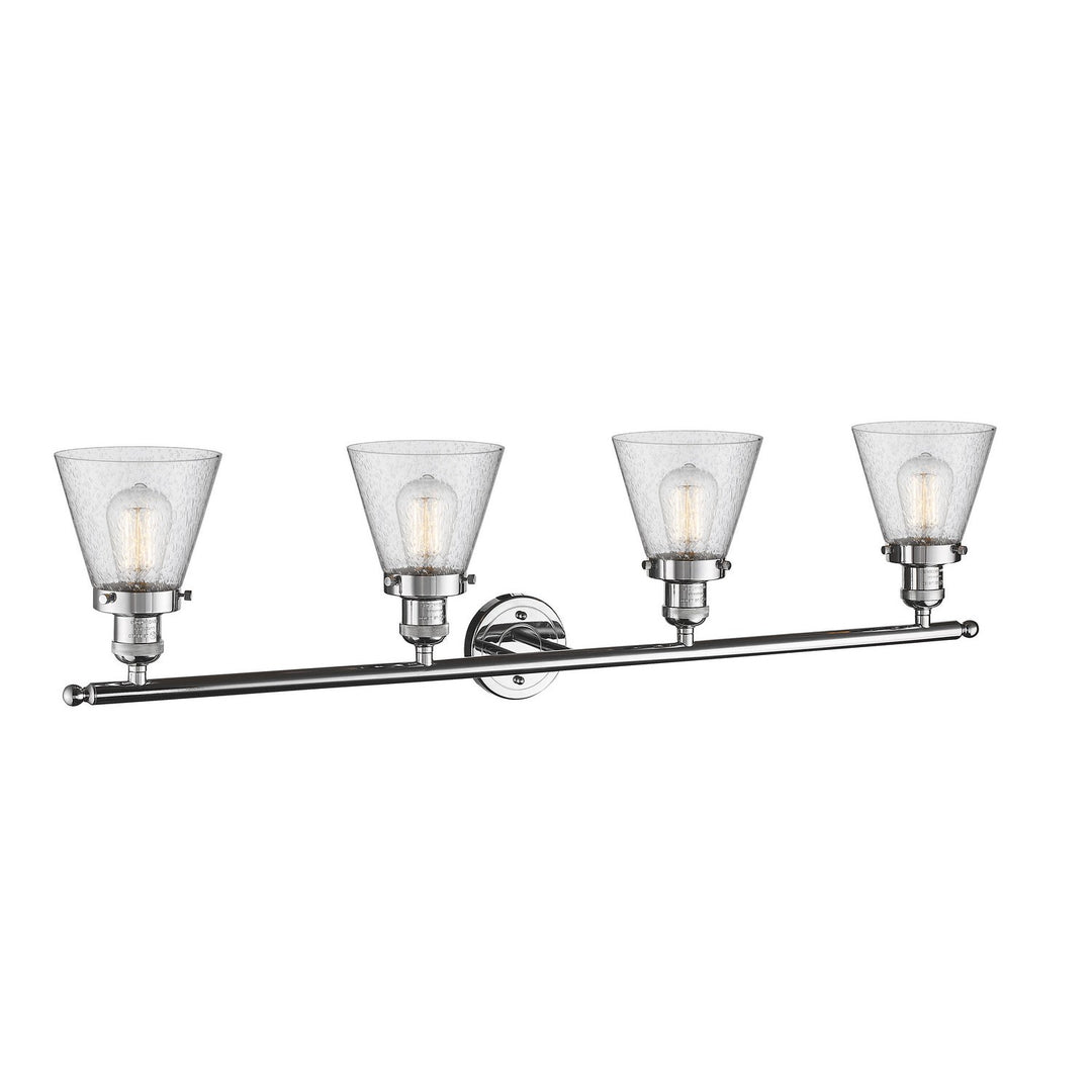 Innovations Franklin Restoration 215-PC-G64-LED Bath Vanity Light 43 in. wide - Polished Chrome