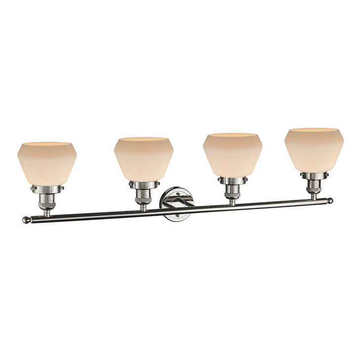 Innovations Franklin Restoration 215-PN-G171-LED Bath Vanity Light 43 in. wide - Polished Nickel