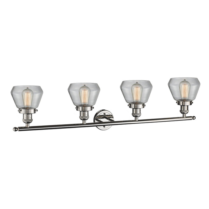 Innovations Franklin Restoration 215-PN-G172-LED Bath Vanity Light 43 in. wide - Polished Nickel
