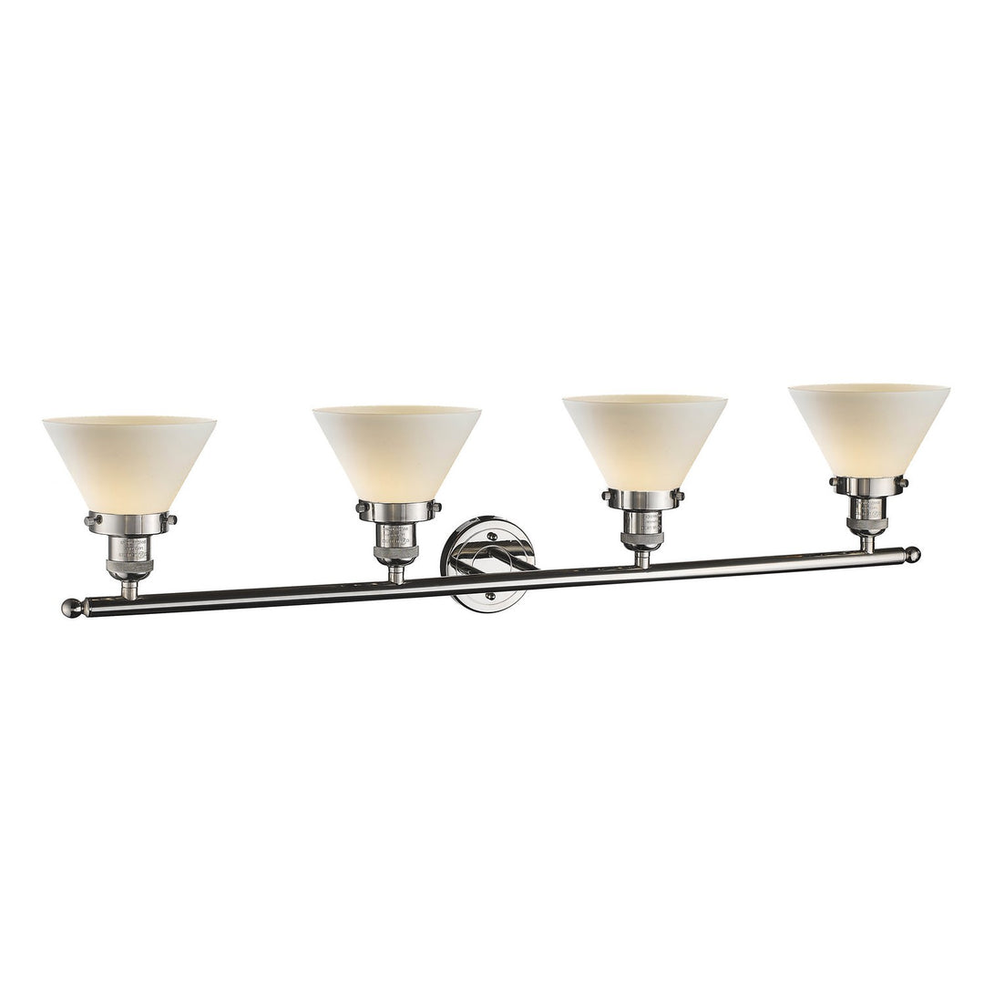 Innovations Franklin Restoration 215-PN-G41-LED Bath Vanity Light 44 in. wide - Polished Nickel