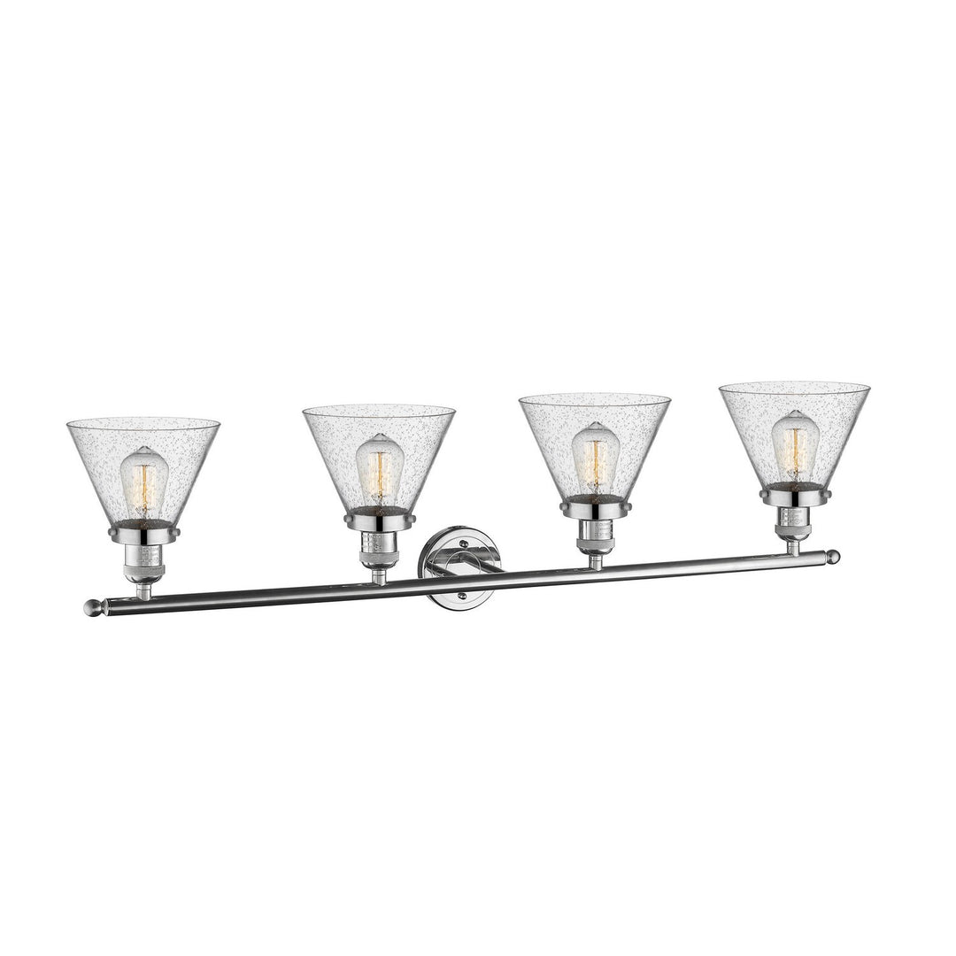 Innovations Franklin Restoration 215-PN-G44-LED Bath Vanity Light 44 in. wide - Polished Nickel
