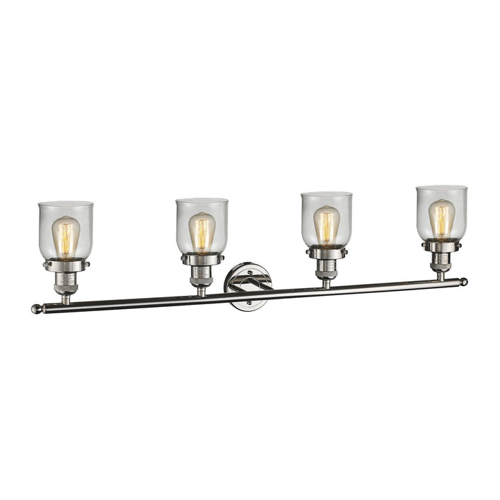 Innovations Franklin Restoration 215-PN-G52-LED Bath Vanity Light 42 in. wide - Polished Nickel