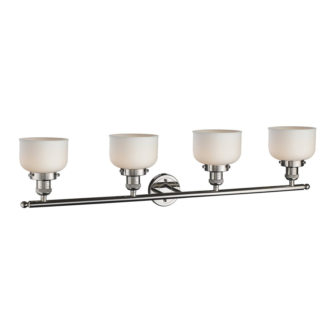 Innovations Franklin Restoration 215-PN-G71-LED Bath Vanity Light 44 in. wide - Polished Nickel