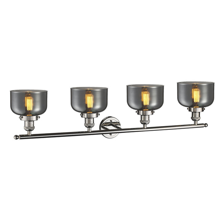 Innovations Franklin Restoration 215-PN-G73-LED Bath Vanity Light 44 in. wide - Polished Nickel