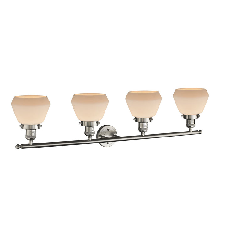 Innovations Franklin Restoration 215-SN-G171-LED Bath Vanity Light 43 in. wide - Brushed Satin Nickel