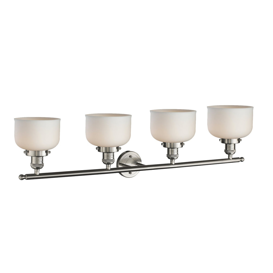Innovations Franklin Restoration 215-SN-G71-LED Bath Vanity Light 44 in. wide - Brushed Satin Nickel