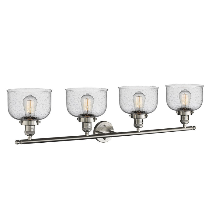 Innovations Franklin Restoration 215-SN-G74-LED Bath Vanity Light 44 in. wide - Brushed Satin Nickel