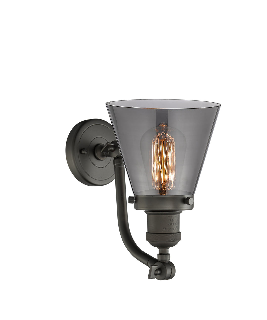 Innovations Franklin Restoration 515-1W-OB-G63-LED Wall Sconce Light - Oil Rubbed Bronze