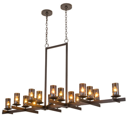 2nd Avenue Dante 215686-4 Chandelier Light - Mahogany Bronze