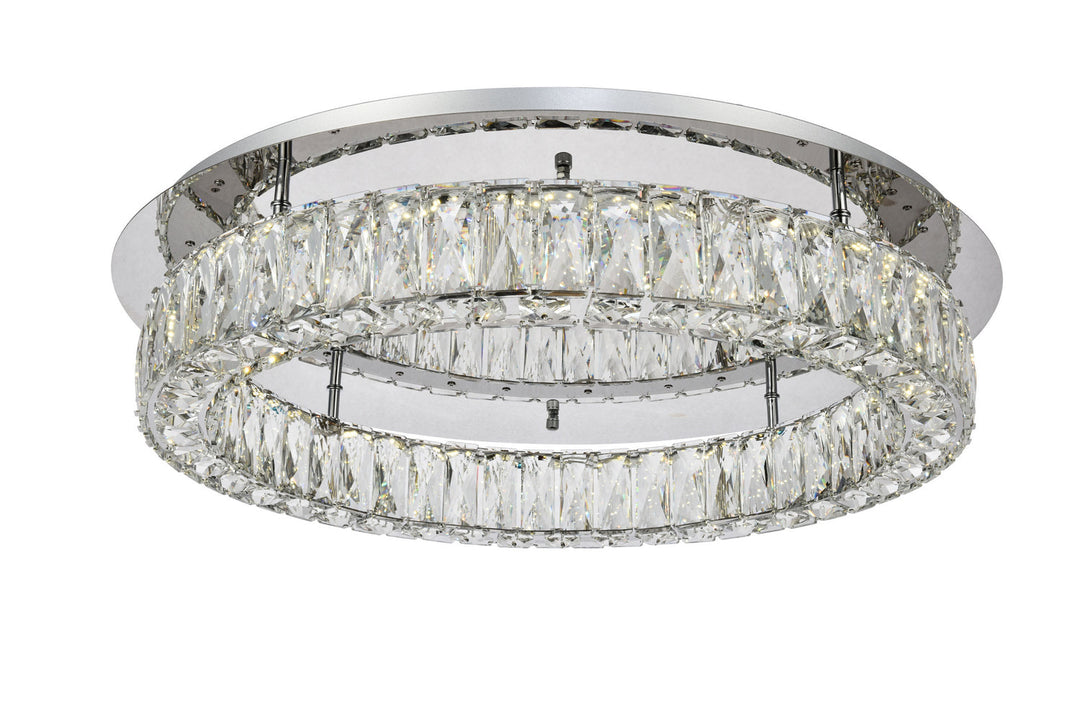 Elegant Monroe 3503F26C Ceiling Light - Chrome