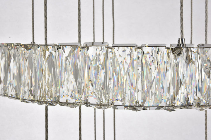 Elegant Monroe 3503G5LC Chandelier Light - Chrome