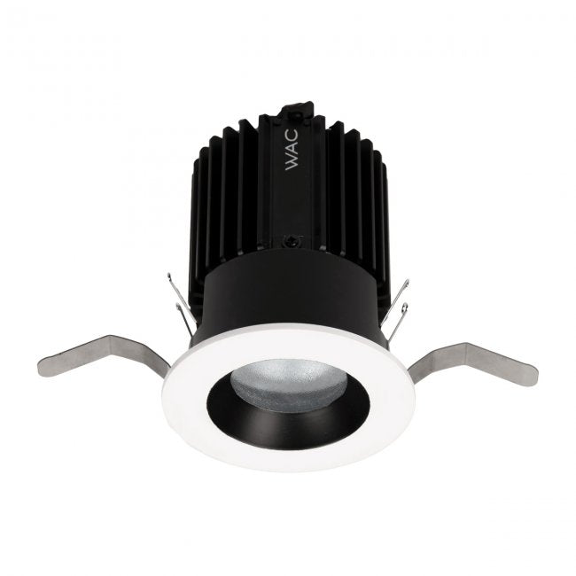 Wac Lighting R2RD1T-F930-BKWT  Volta Recessed Light Black/White