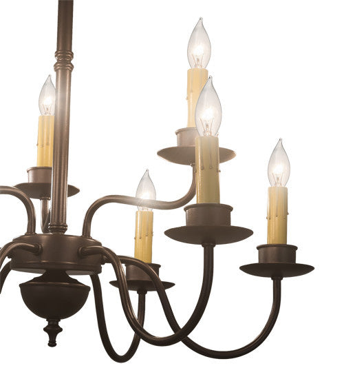 2nd Avenue Ean 58303-46 Chandelier Light - Mahogany Bronze