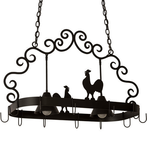 2nd Avenue Poulet 8012.32.ES.072U Pendant Light - Blackwash