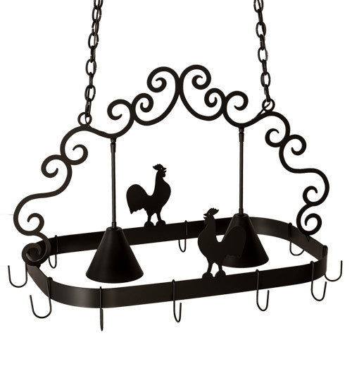 2nd Avenue Poulet 8012.32.ES.072U Pendant Light - Blackwash