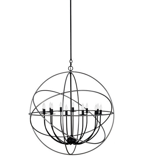 2nd Avenue Atom Enerjisi 63075-1 Pendant Light - Nickel And Solar Black