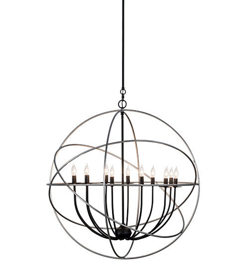 2nd Avenue Atom Enerjisi 63075-1 Pendant Light - Nickel And Solar Black