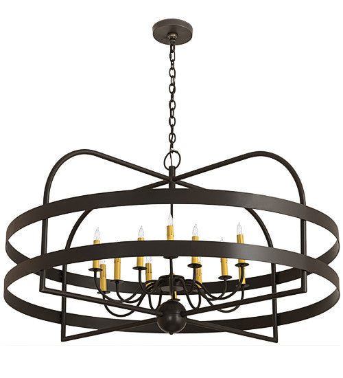 2nd Avenue Aldari 49862-1 Chandelier Light - Timeless Bronze