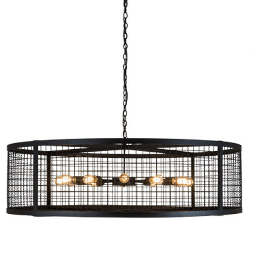 2nd Avenue Paloma Golpe 736-30 Chandelier Light - Textured Black