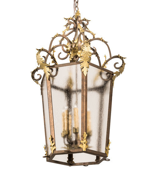 2nd Avenue Elisa 736-22 Pendant Light - Light Tobacco & Antique Gold