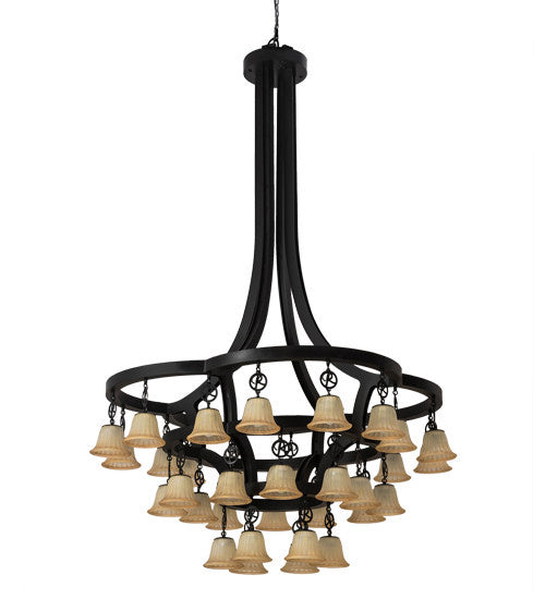 2nd Avenue Cretella 204278-29 Chandelier Light - Solar Black