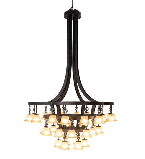 2nd Avenue Cretella 204278-29 Chandelier Light - Solar Black