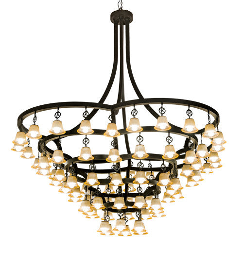 2nd Avenue Cretella 204278-26 Chandelier Light - Solar Black