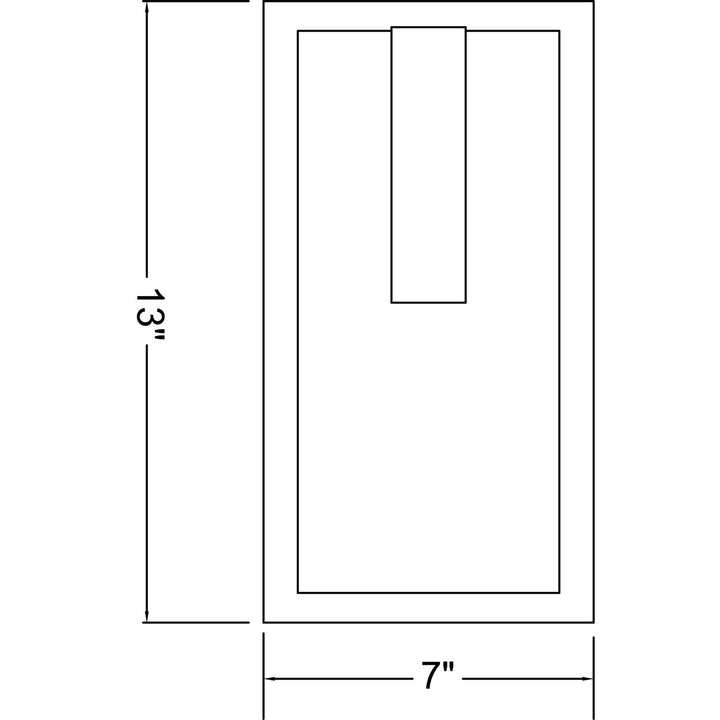 Access Lighting 20012LEDDMG-SAT/RFR Modern Neptune Outdoor Satin