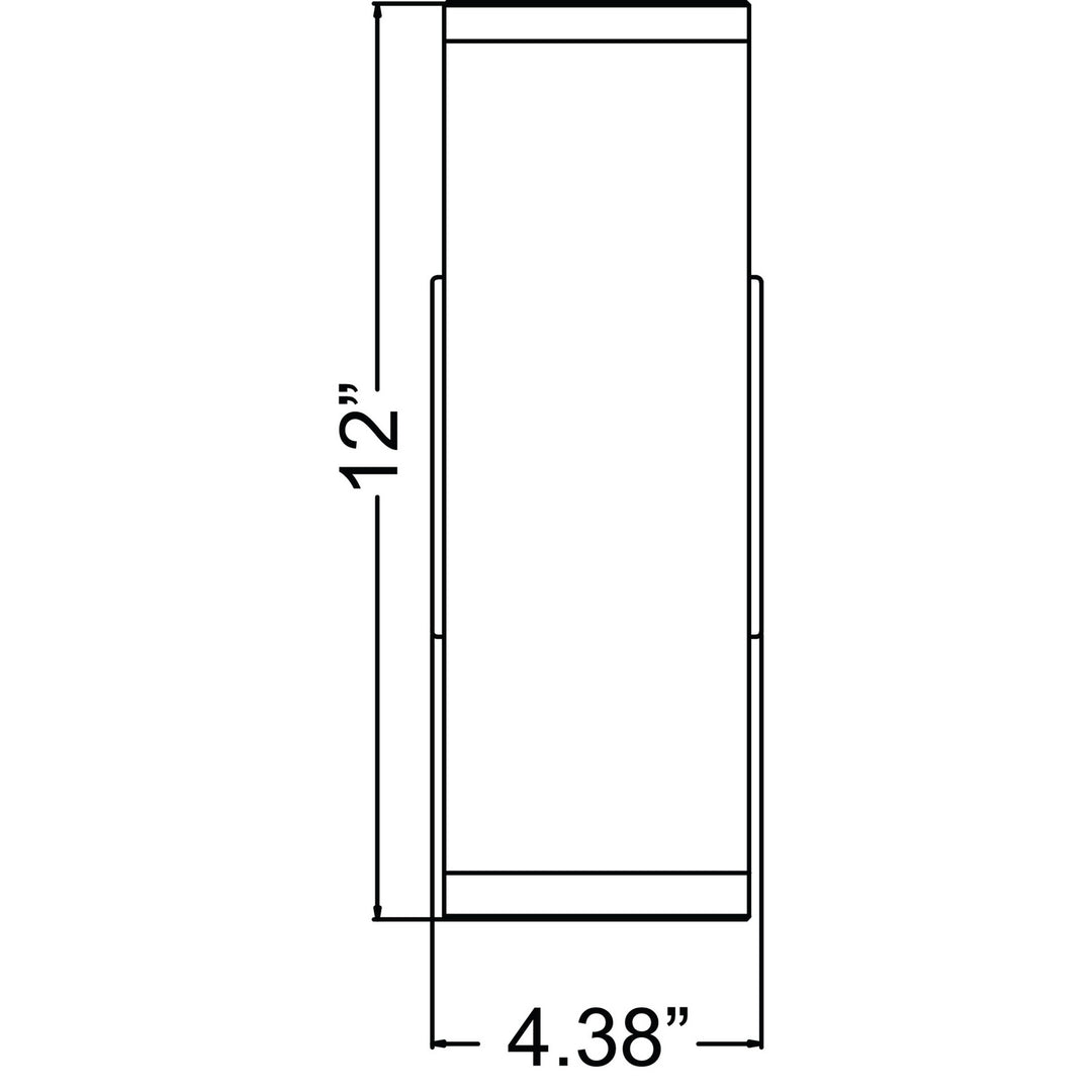 Access Lighting 20034LEDMG-SAT/FST Modern Sandpiper Outdoor Satin