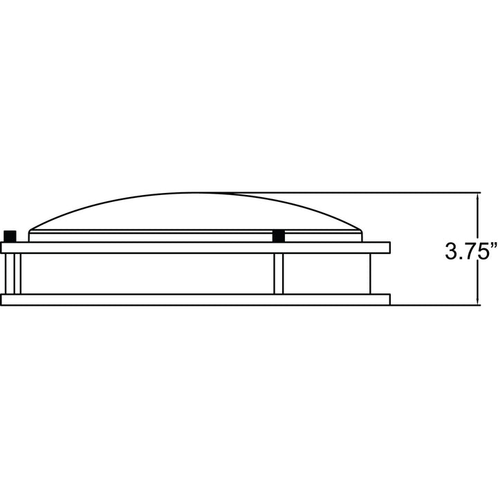 Access Solero 20466LEDD-CH/ACR Ceiling Light - Chrome