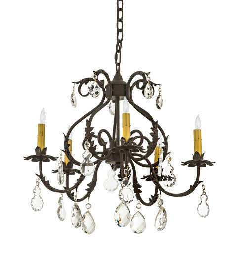 2nd Avenue Chantilly 87896.24.261U Chandelier Light - Gilded Tobacco