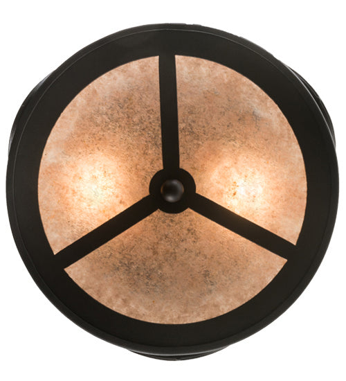 Meyda Tiffany Horseshoe 201723 Ceiling Light - Antique Brass
