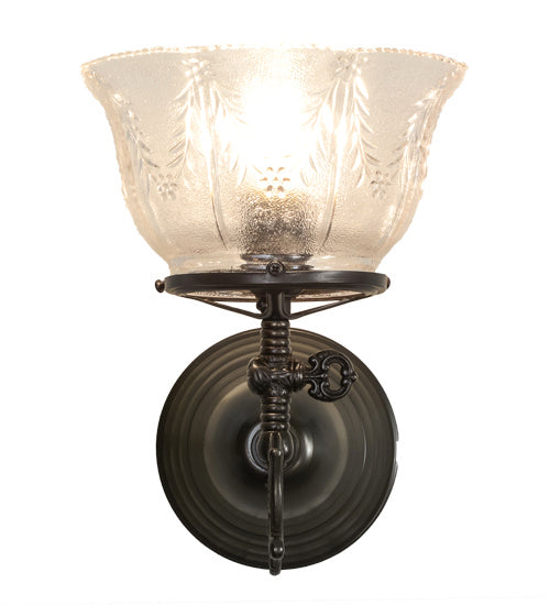 Meyda Tiffany Revival 156228 Wall Light - Craftsman Brown