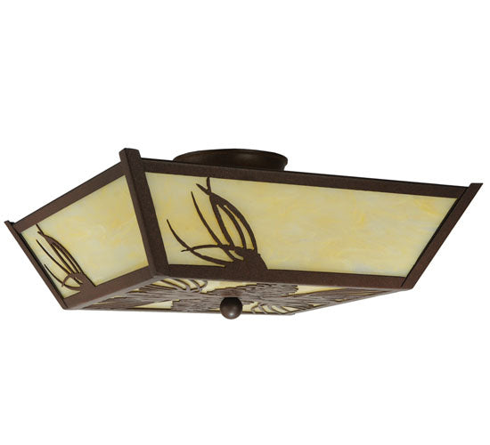 Meyda Tiffany Pinecone 210047 Ceiling Light - Timeless Bronze
