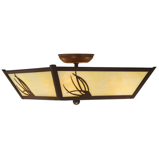 Meyda Tiffany Pinecone 210047 Ceiling Light - Timeless Bronze