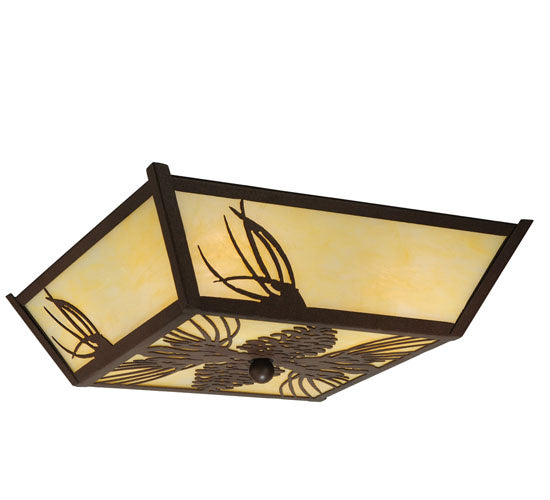 Meyda Tiffany Pinecone 210047 Ceiling Light - Timeless Bronze