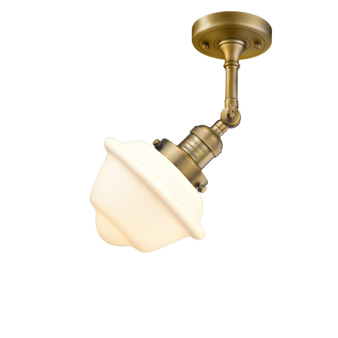Innovations Franklin Restoration 201F-BB-G531 Ceiling Light - Brushed Brass