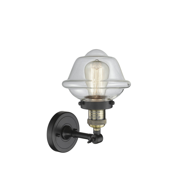 Innovations Franklin Restoration 203-BAB-G532 Wall Sconce Light - Black Antique Brass