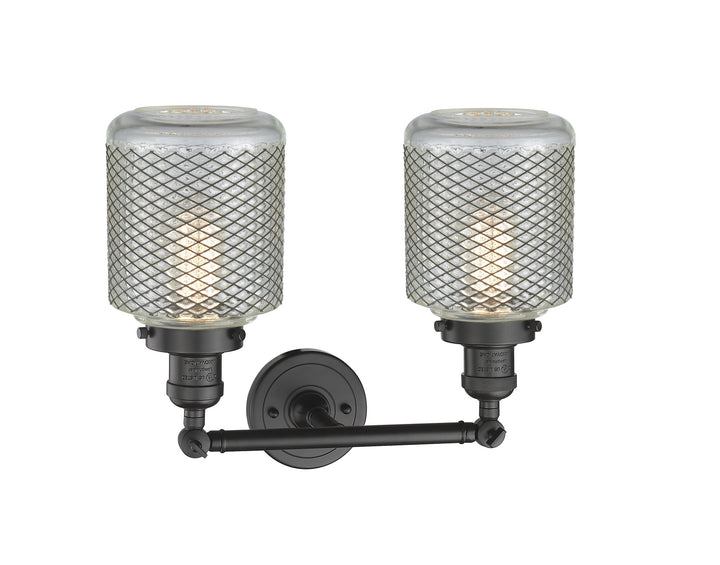 Innovations Franklin Restoration 208-OB-G262-LED Bath Vanity Light 16 in. wide - Oil Rubbed Bronze