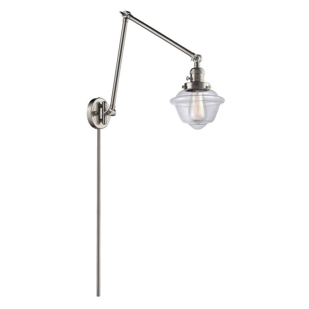 Innovations Franklin Restoration 238-SN-G532-LED Wall Light - Brushed Satin Nickel