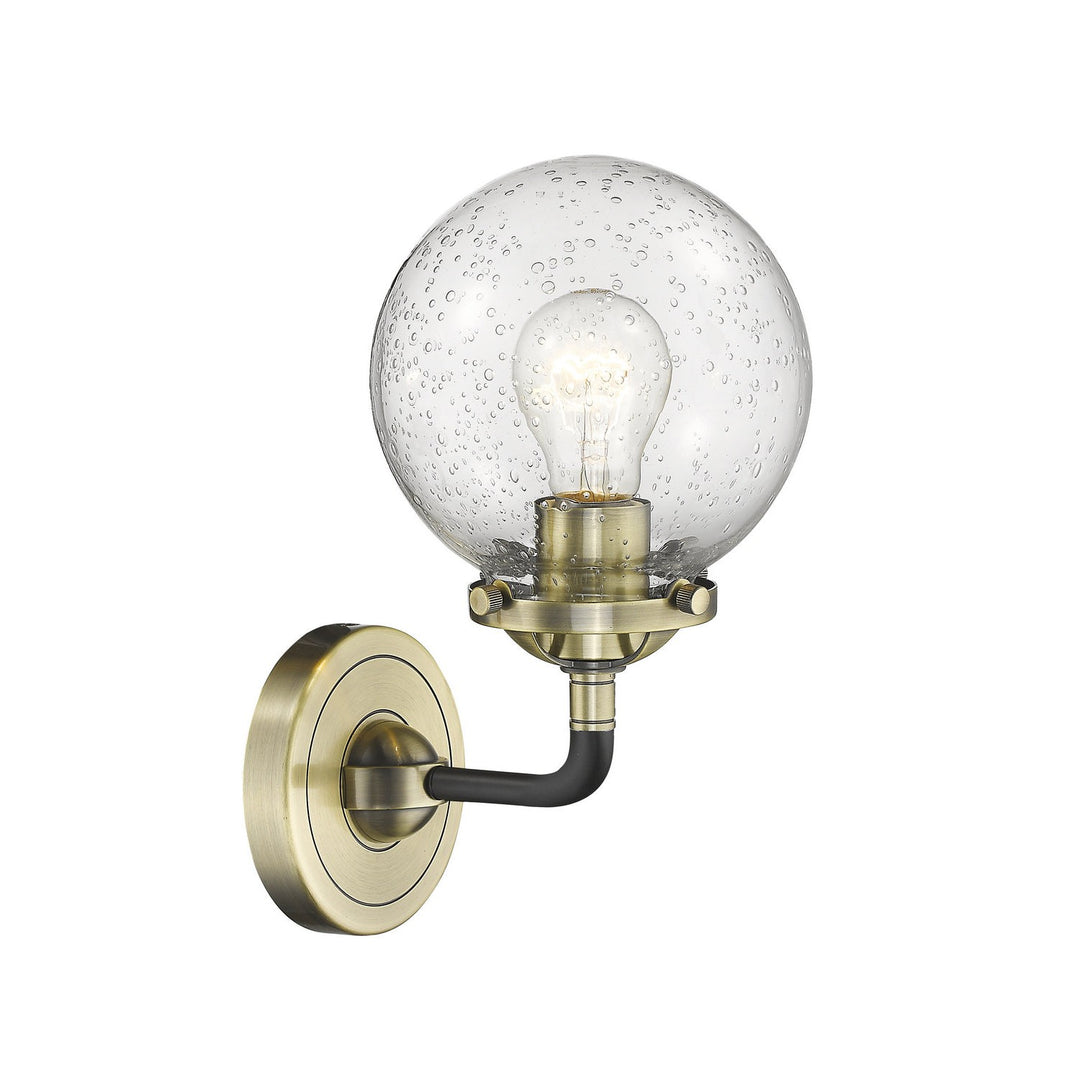 Innovations Nouveau 284-1W-BAB-G204-6 Wall Sconce Light - Black Antique Brass