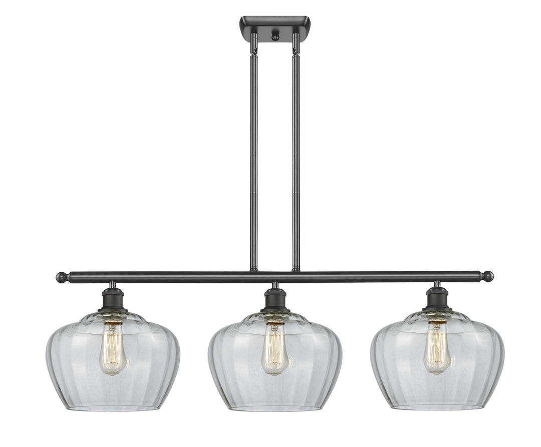 Innovations Large Fenton 516-3I-OB-G92L Pendant Light - Oil Rubbed Bronze